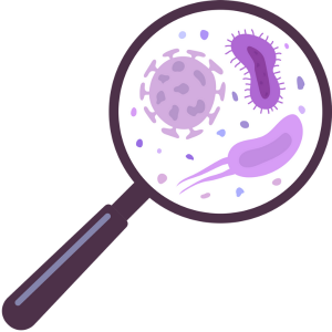 Ilustração da solução AntibiogramAI analisando dados